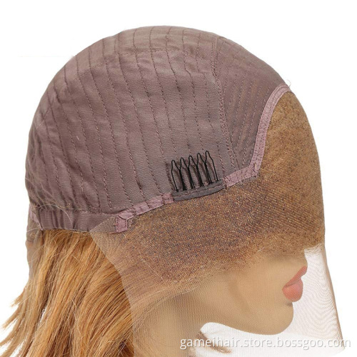 short cut Ombre curly  short lace  Brazilian Strights  original Brazilian  10A  613 blonde closure  big human hair